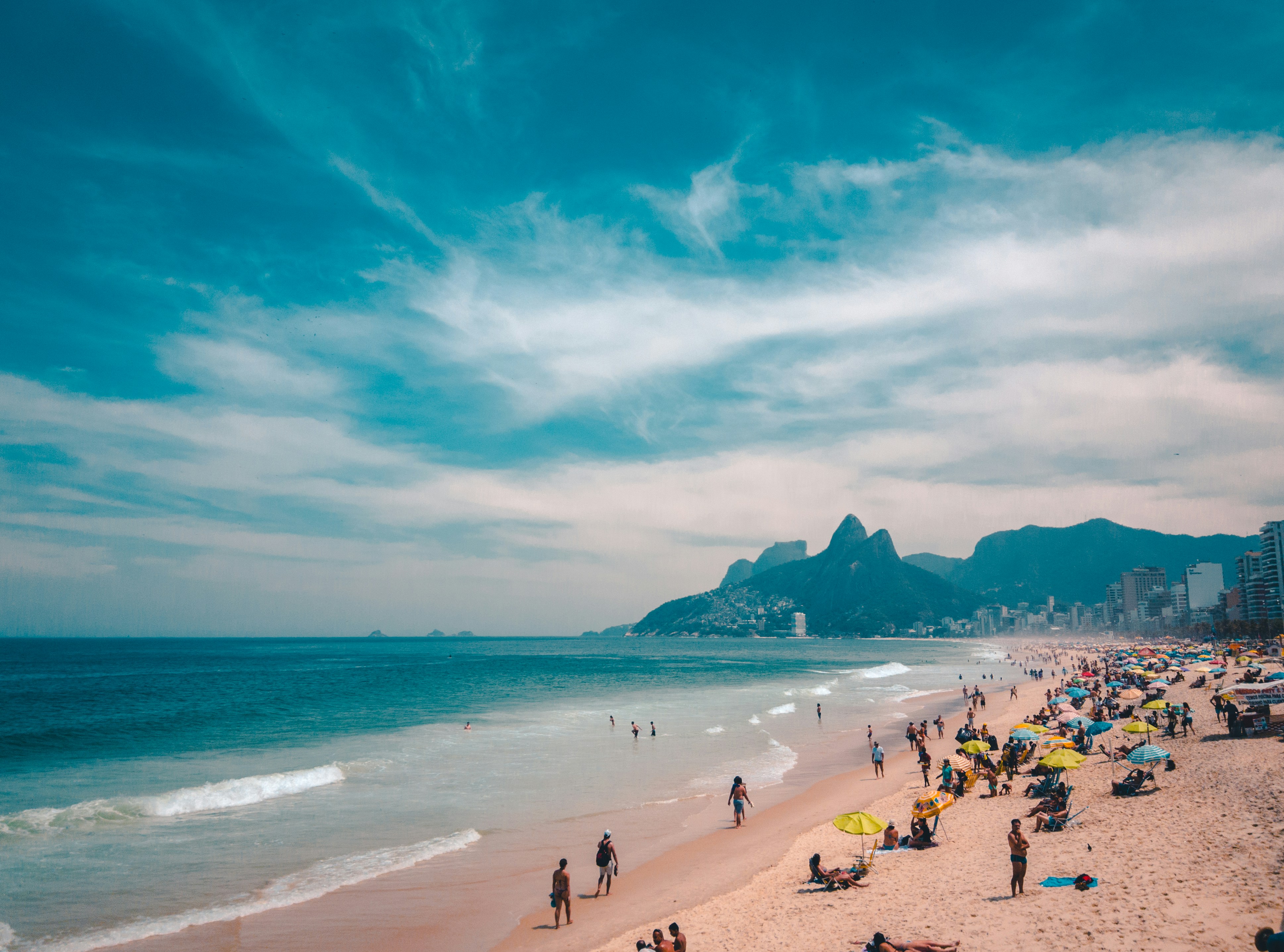 Playa de Ipanema en Río de Janeiro