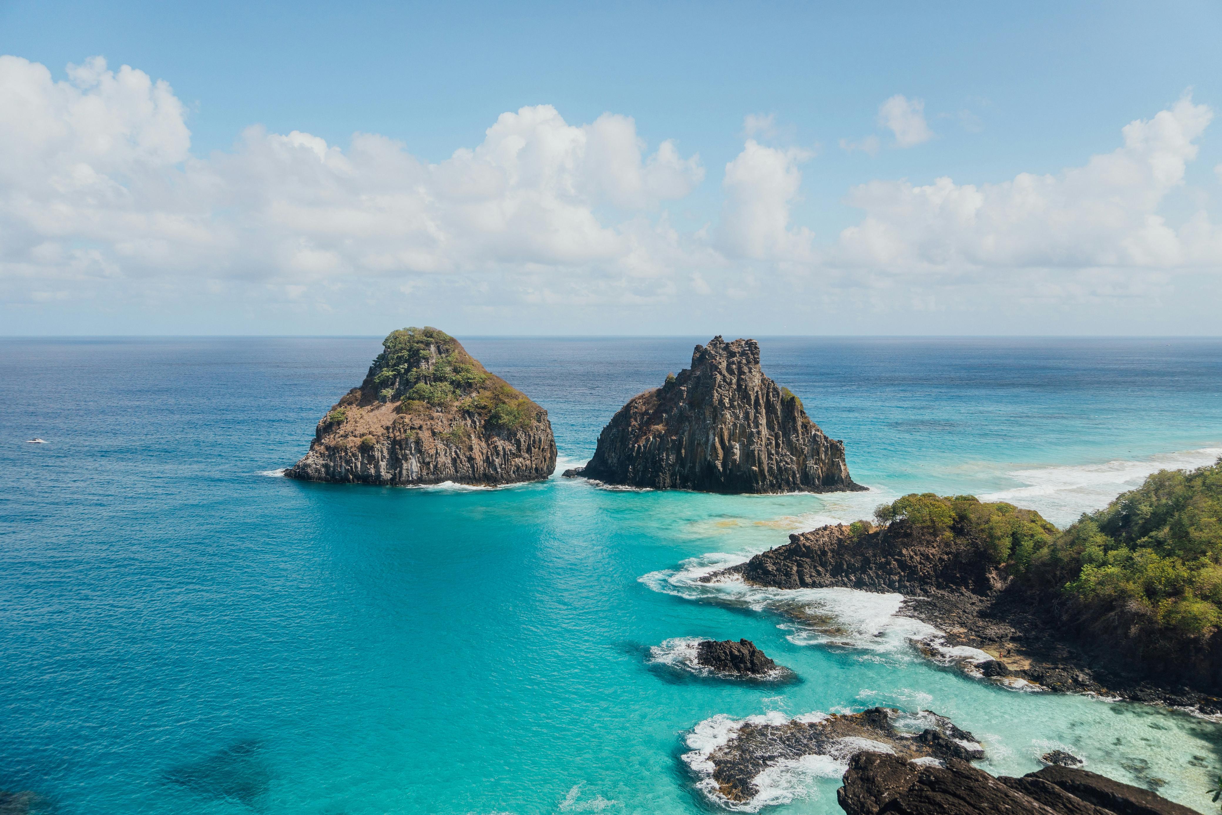 Morro Dois Irmãos en Fernando de Noronha