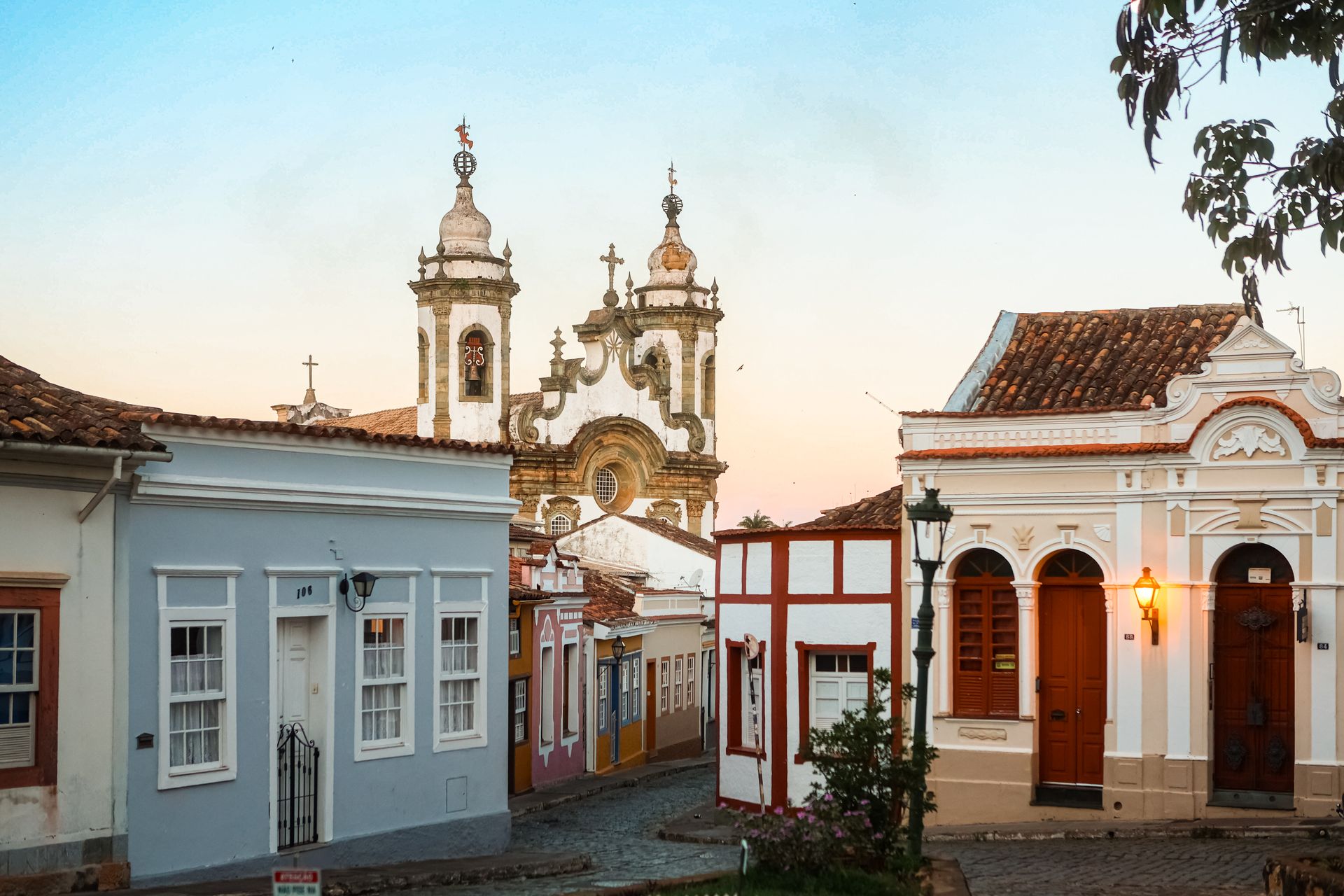 Calle colonial de Ouro Preto