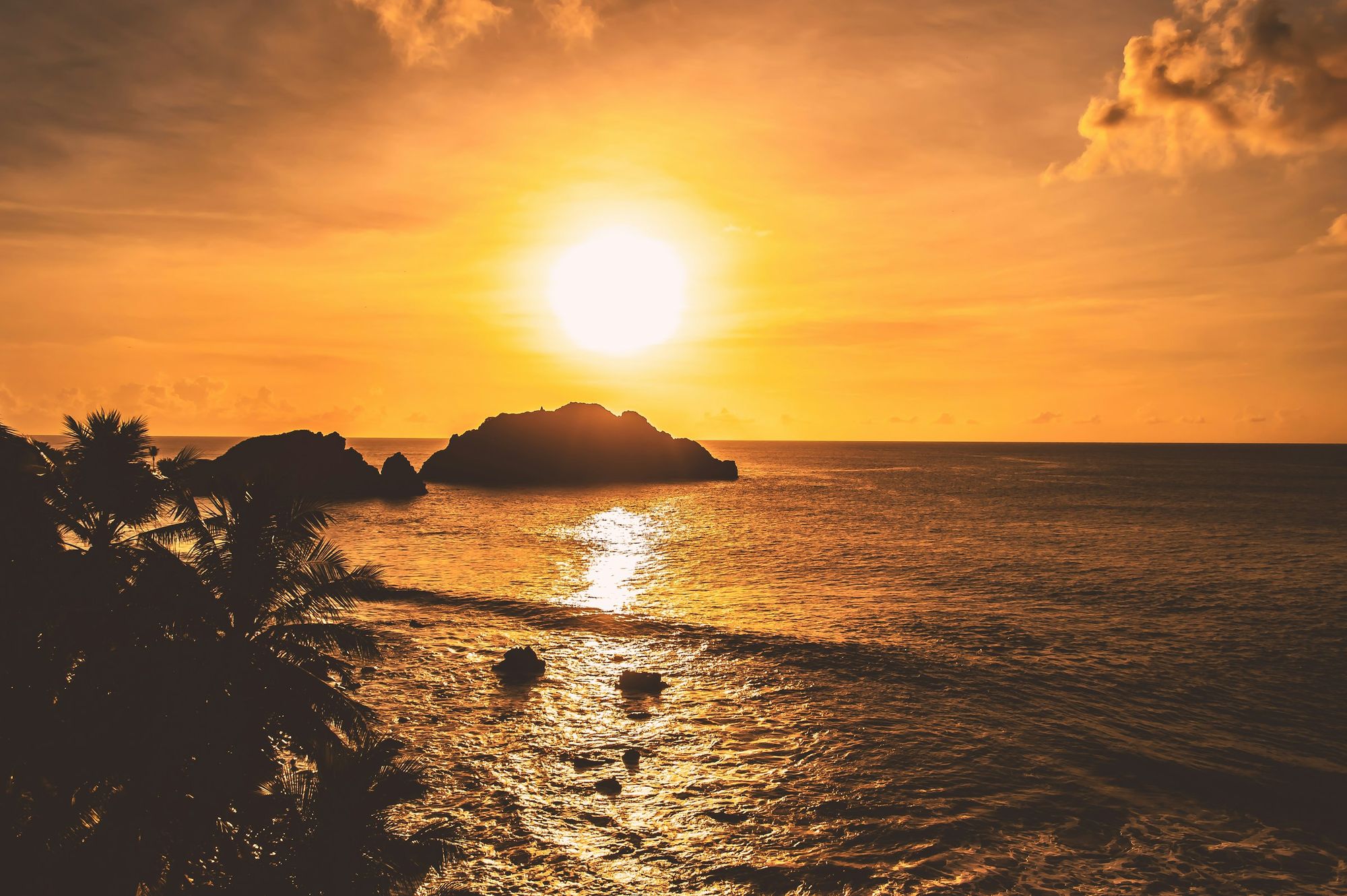 Atardecer en Fernando de Noronha