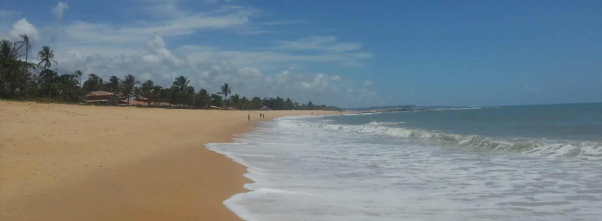 Caraíva beach in southern Bahia