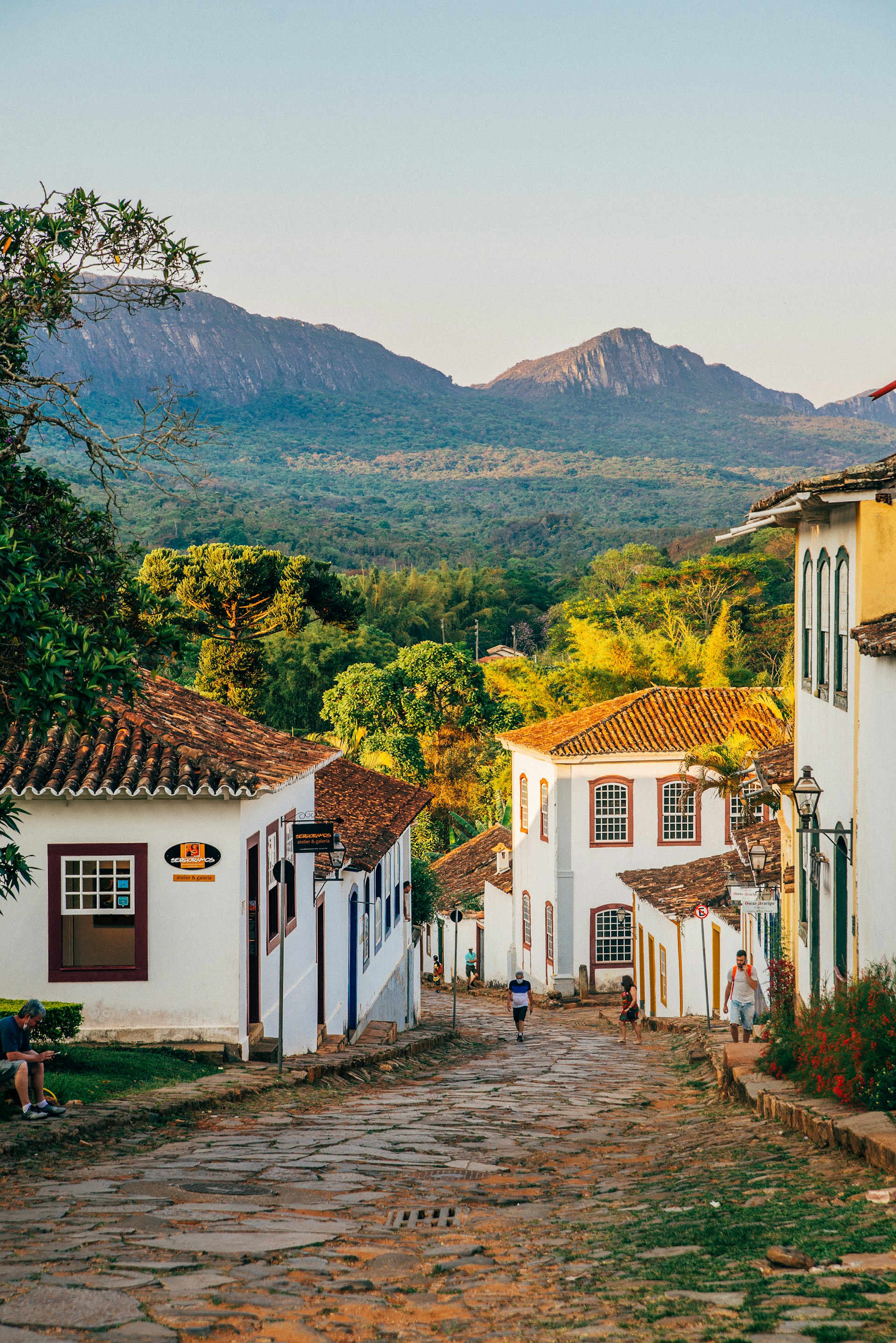 Colonial street in Tiradentes