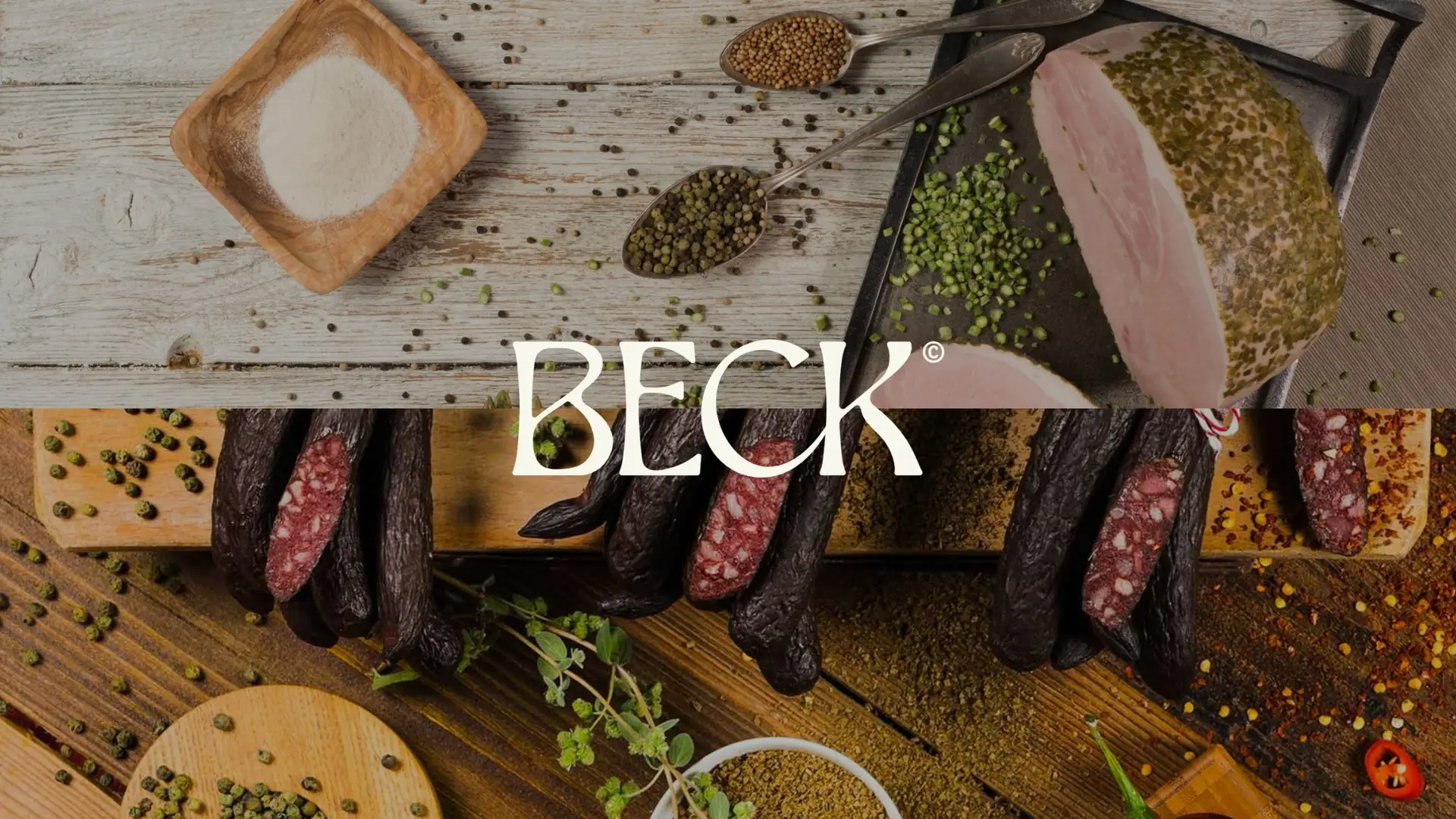 Imagery and wordmark for Beck Gewürze