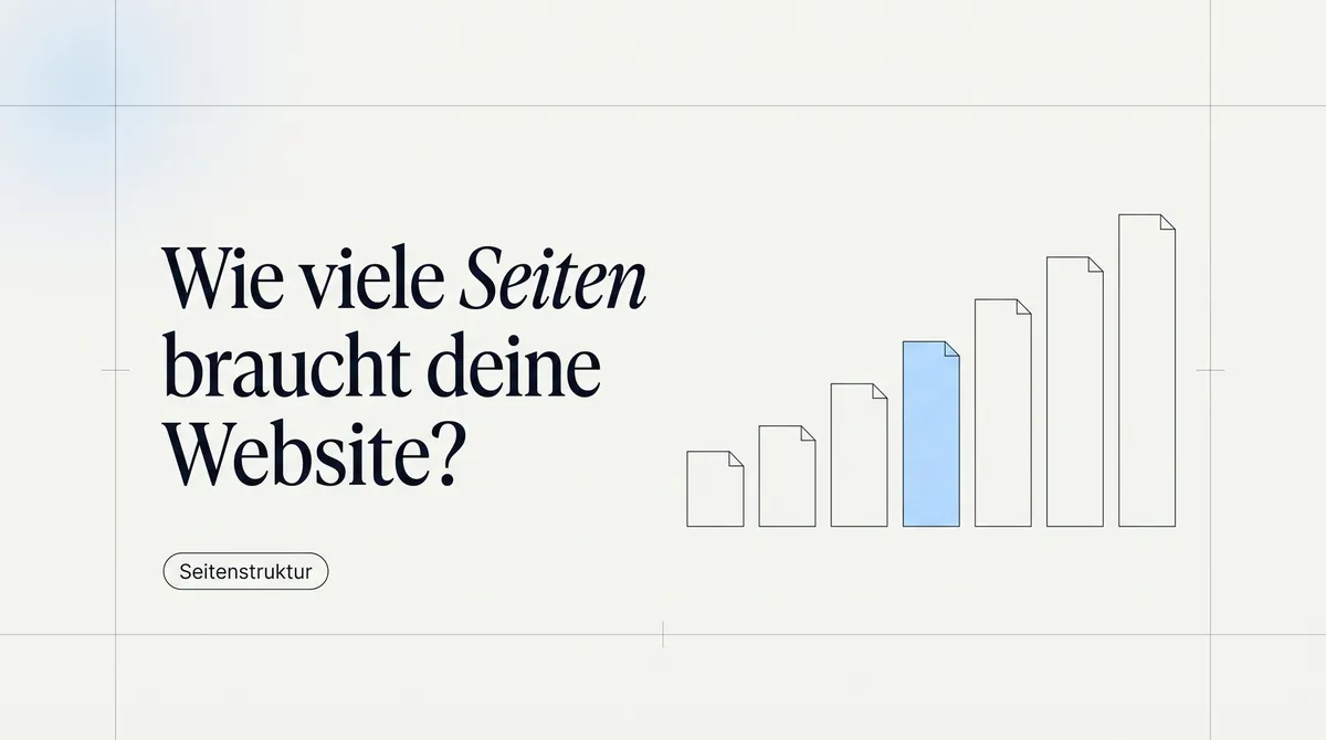 How many pages does a corporate website need?