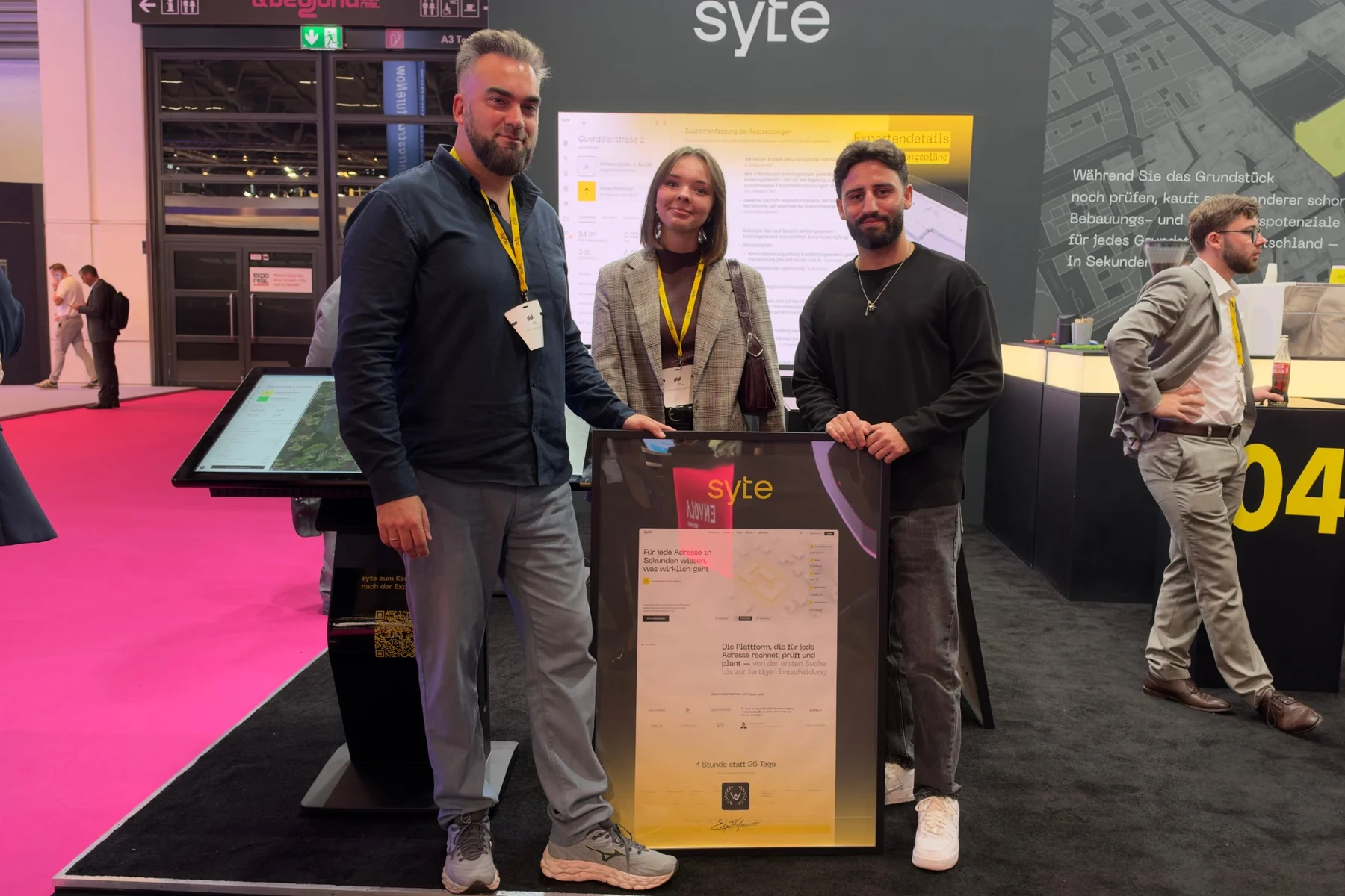 Besuch bei Syte auf der Expo Real 2026 in München