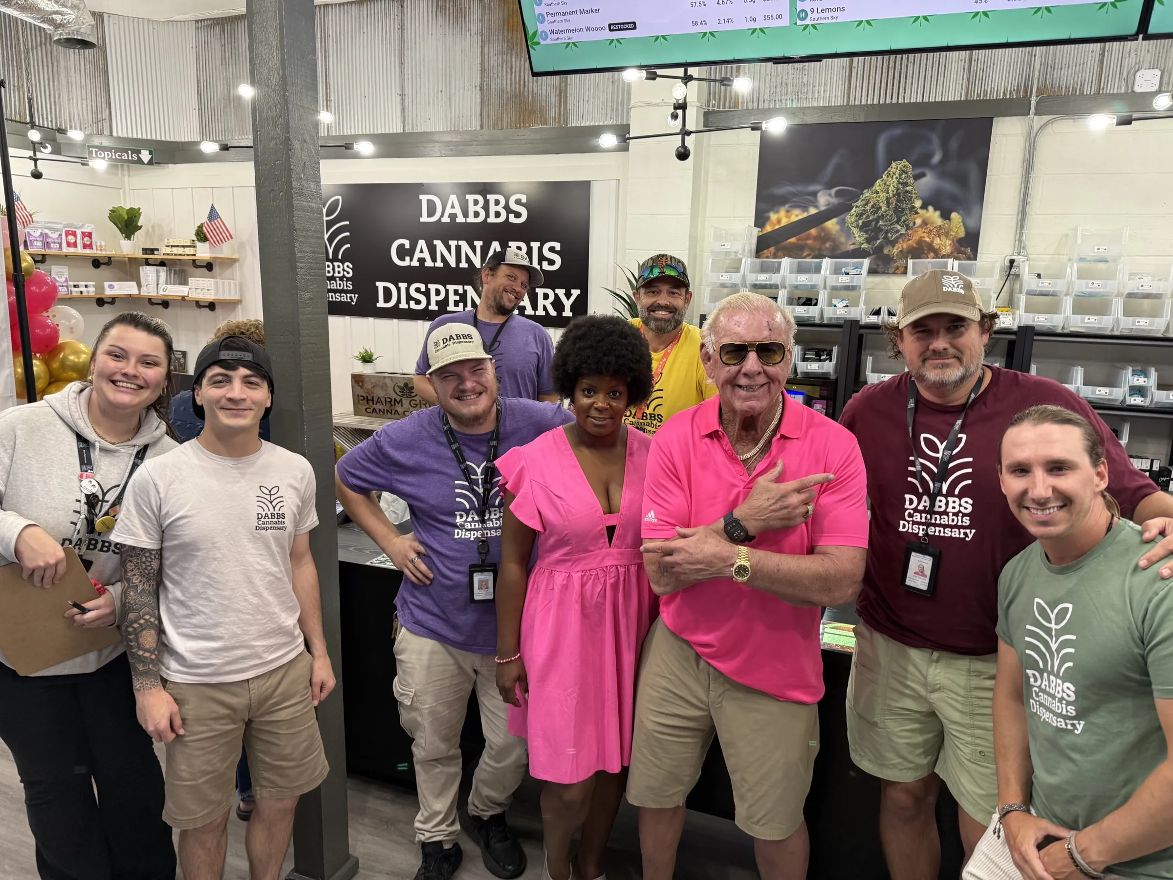 DABBS team members together inside a DABBS store