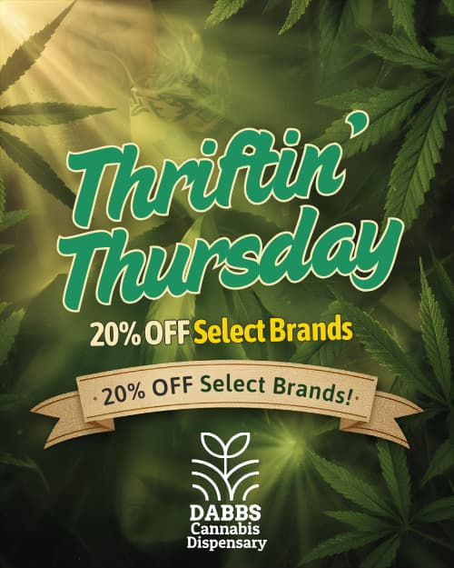 Thrifty Thursday - 20% OFF Select Brands