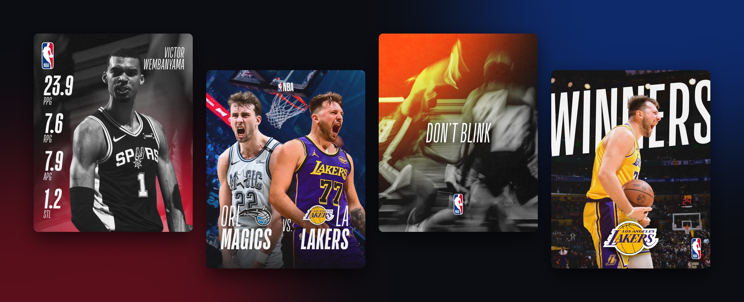 NBA — Social post series
