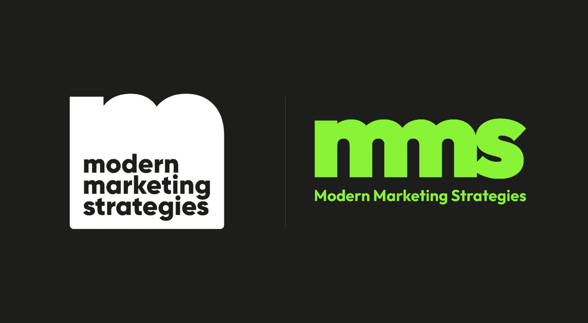 Modern Marketing Strategies — Logo proposals
