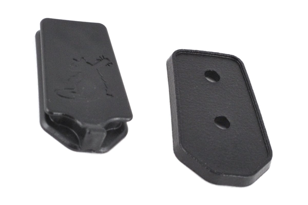 Shim and dovetail mount.