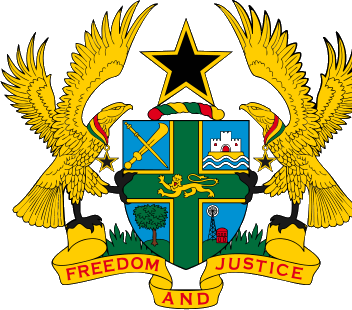 Coat of arms of the Republic of Ghana