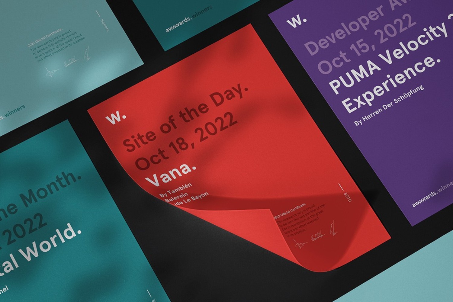 Awwwards International Design Recognition