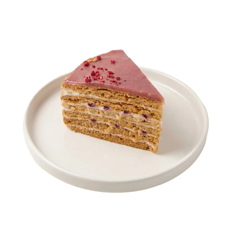 Raspberry Honey Cake