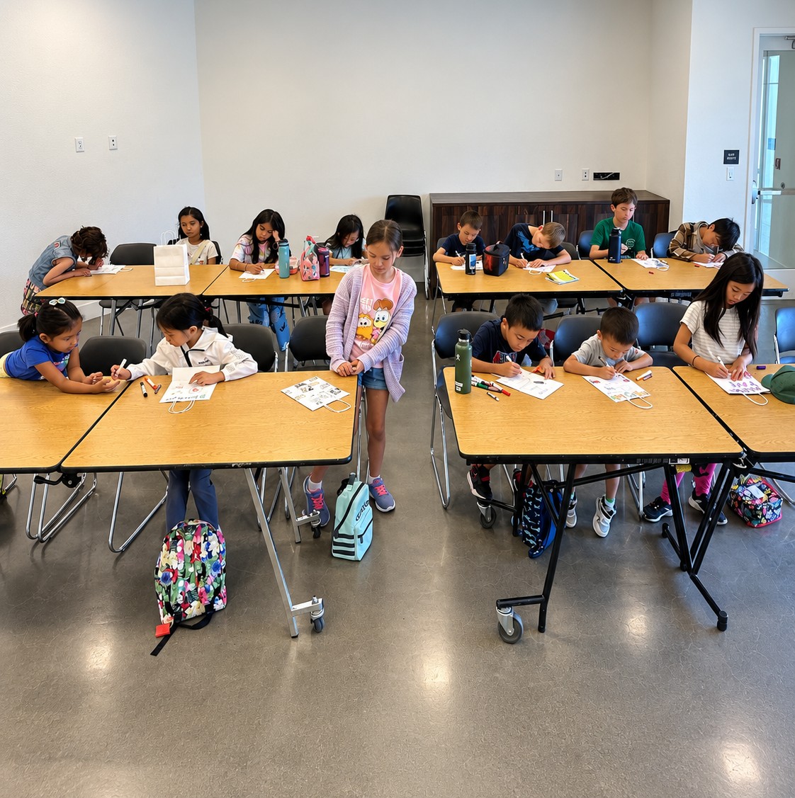 After-School Magic Classes: actual students and workshop participants