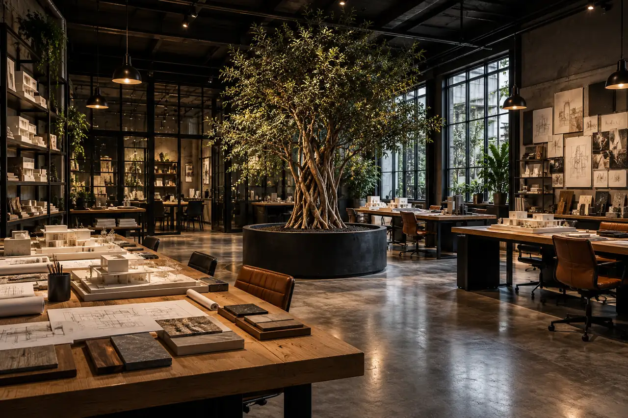 The Hartwell & Kessler studio interior