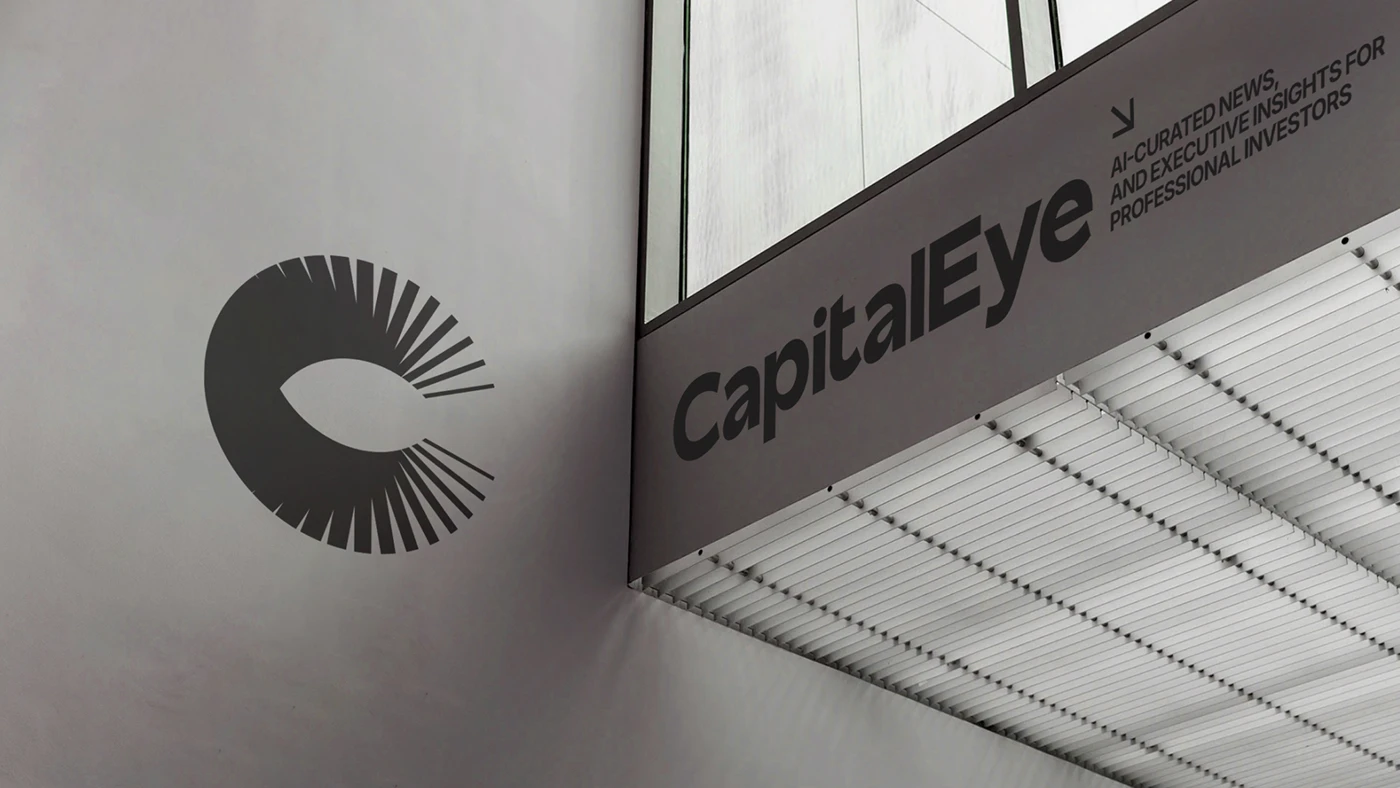 CapitalEye wordmark on exterior signage