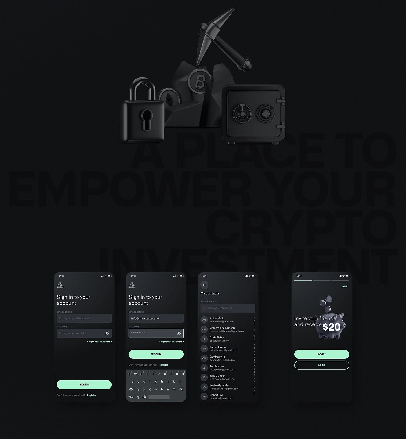 Overview of the mobile wallet interface system