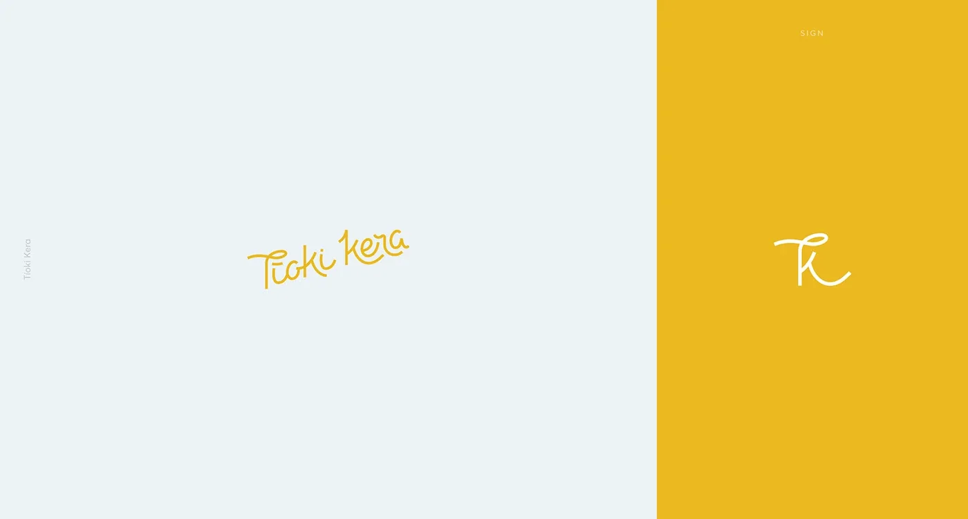 Tíoki Kera expressive lettering