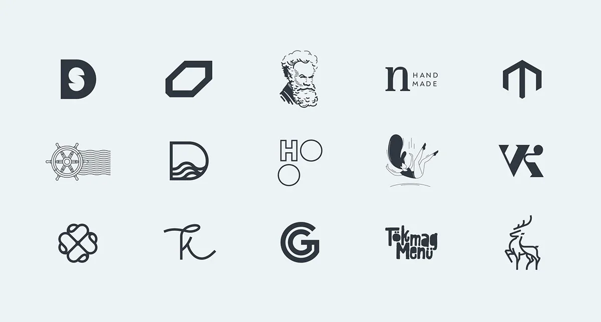 Overview of the 2019 logo collection