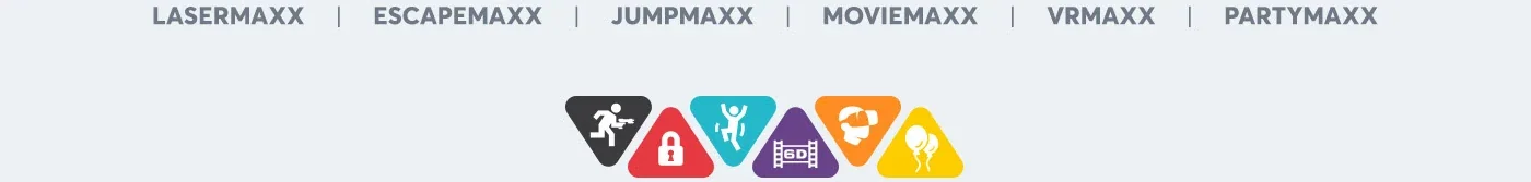 MAXX Entertainment activity brands and symbols