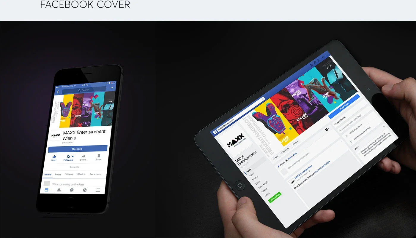 MAXX Entertainment social and digital applications