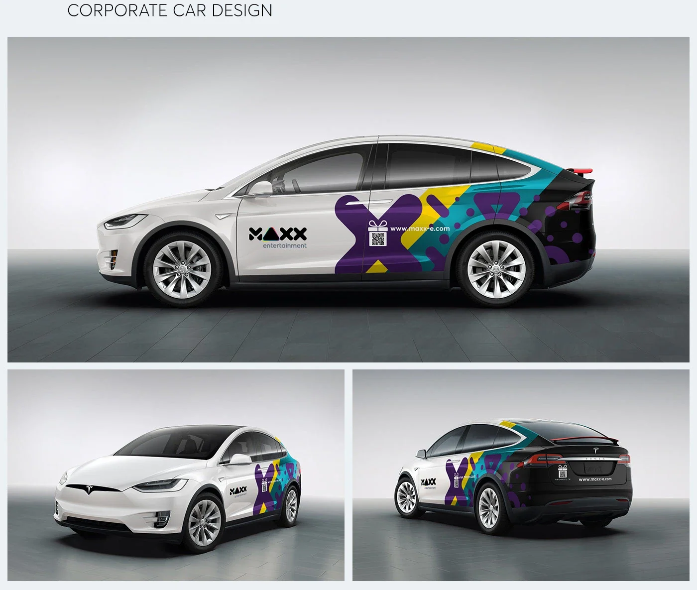 MAXX Entertainment branded vehicle