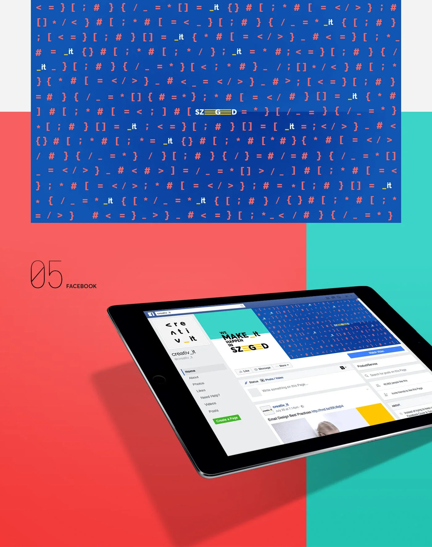 Creativ_it pattern and digital layout