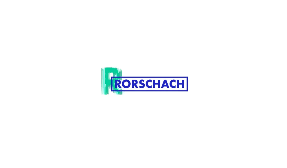 Rorschach identity and wordmark
