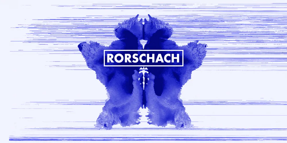 Rorschach inkblot identity artwork