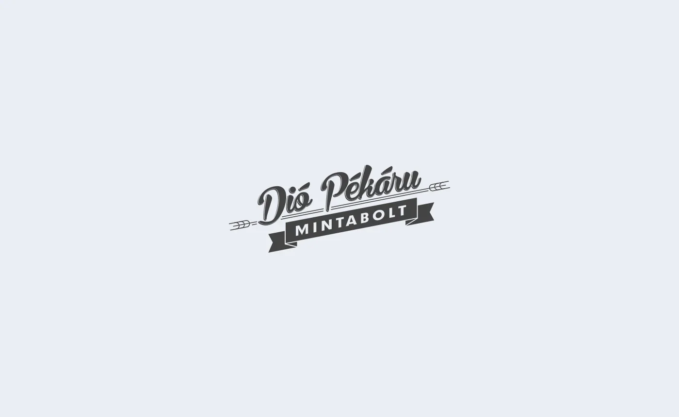 Dió Pékség lettering
