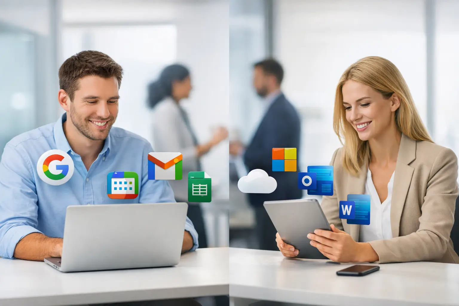 Google Workspace versus Microsoft 365: wat past?