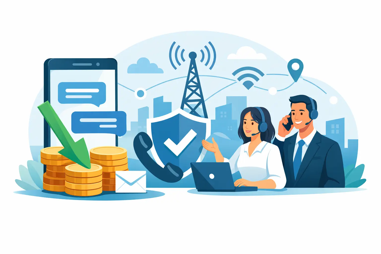 Telecom kosten besparen en verbeteren bereikbaarheid