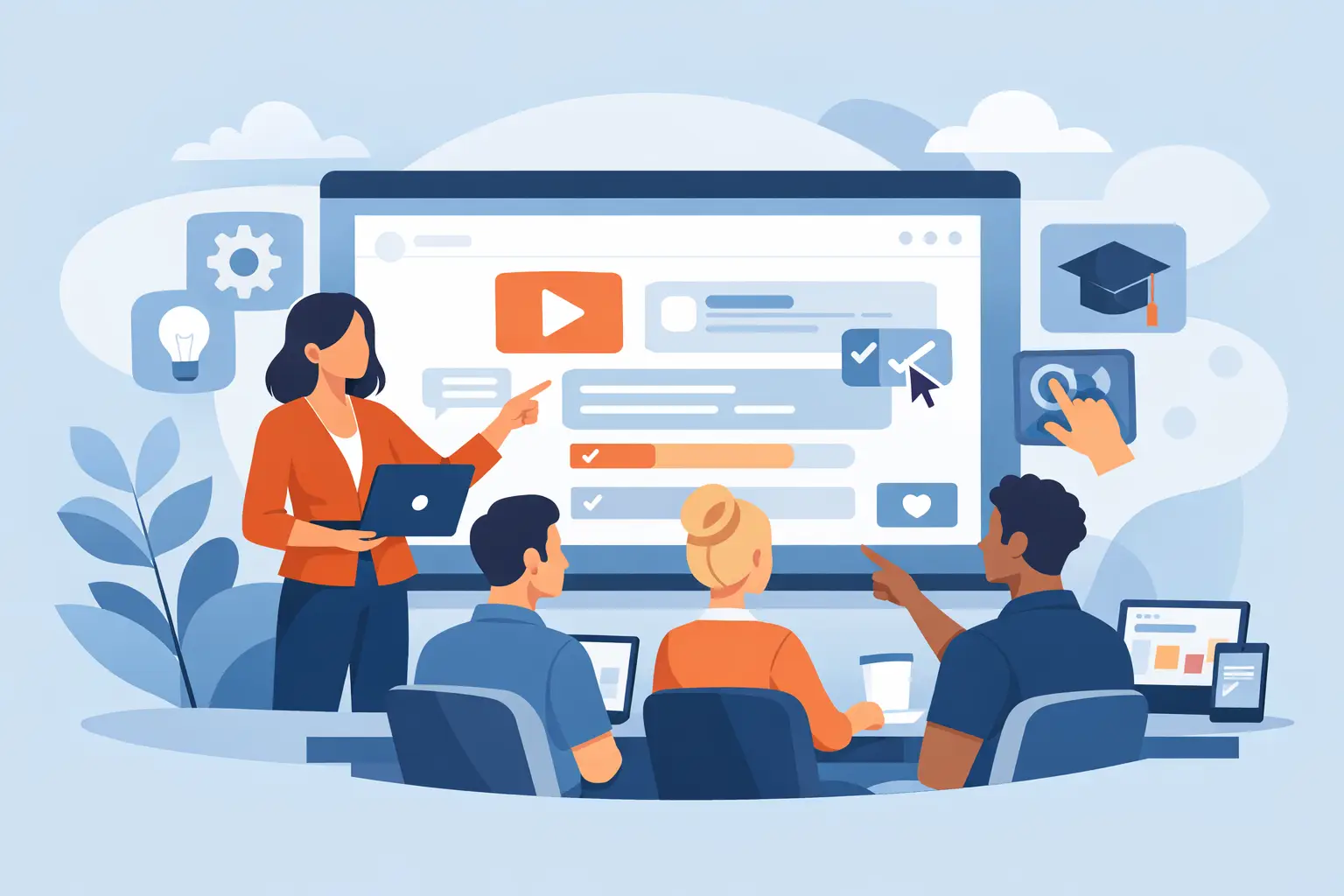Medewerkers trainen in nieuwe software zonder gedoe