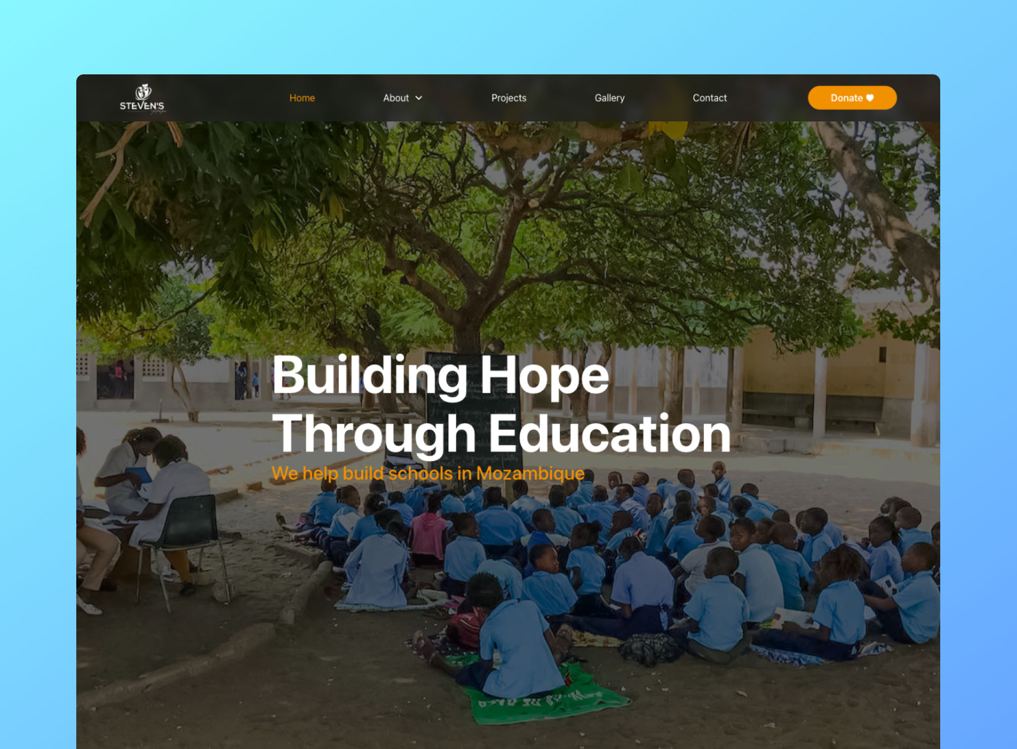 Client website design by Everything™ Studio