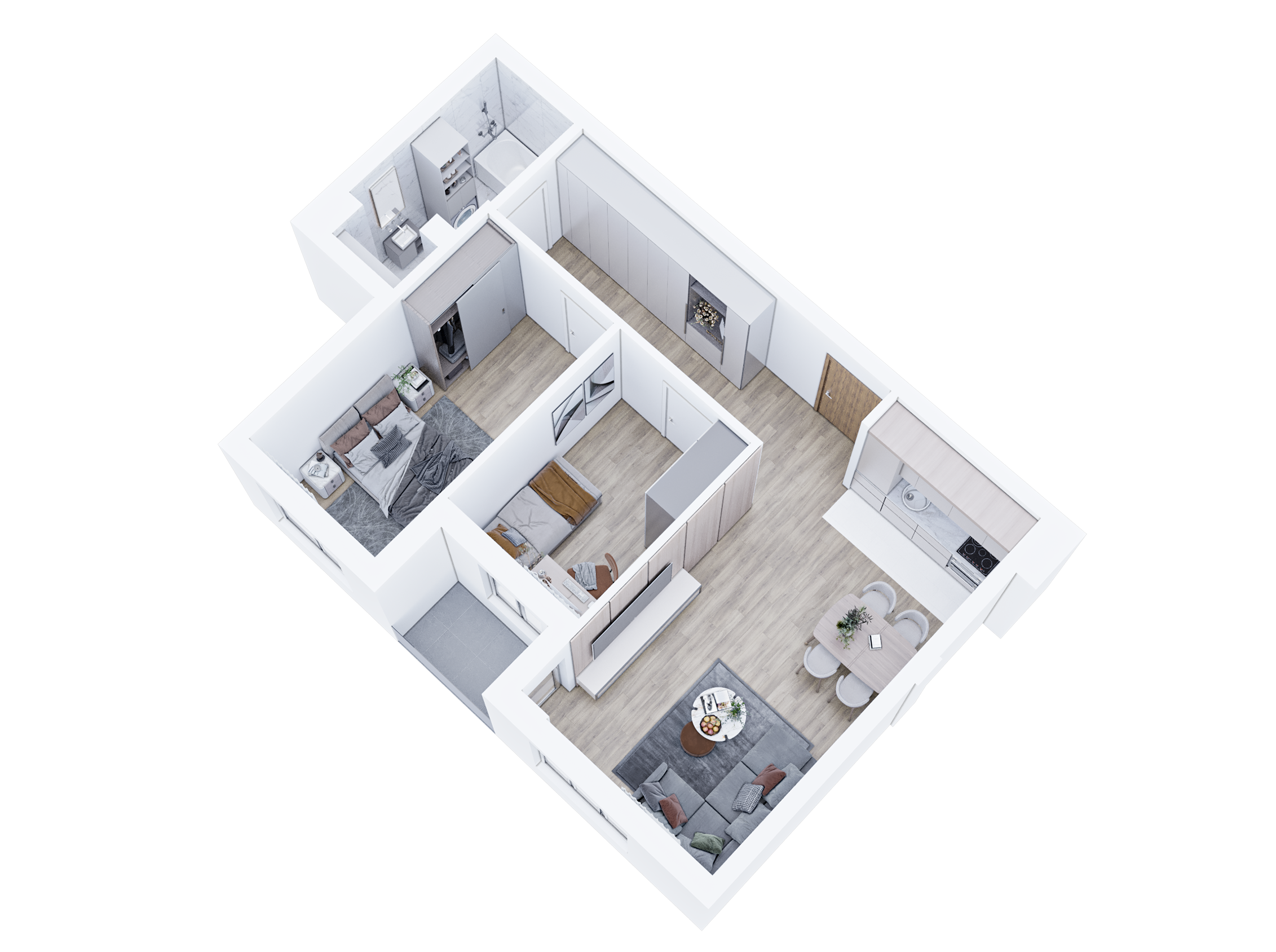 3D prikaz stana