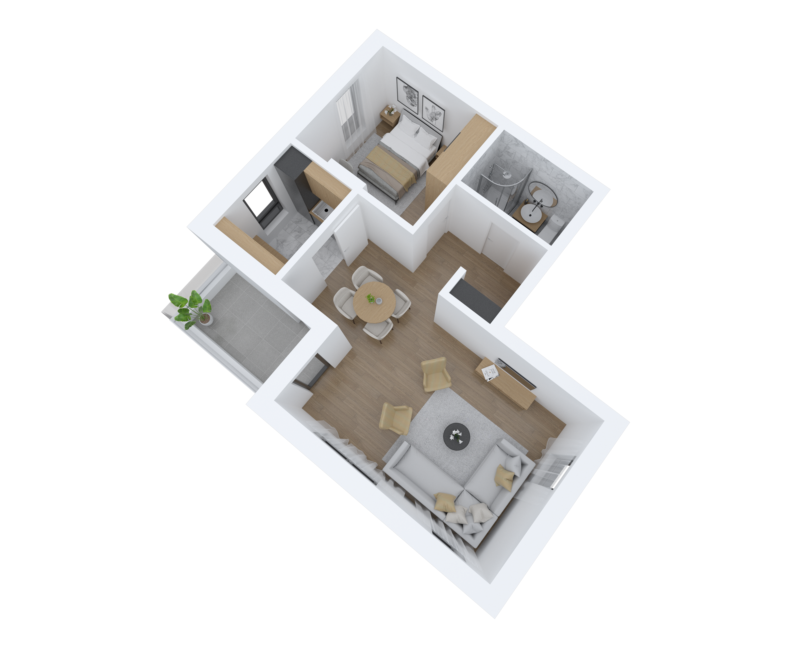 3D prikaz stana