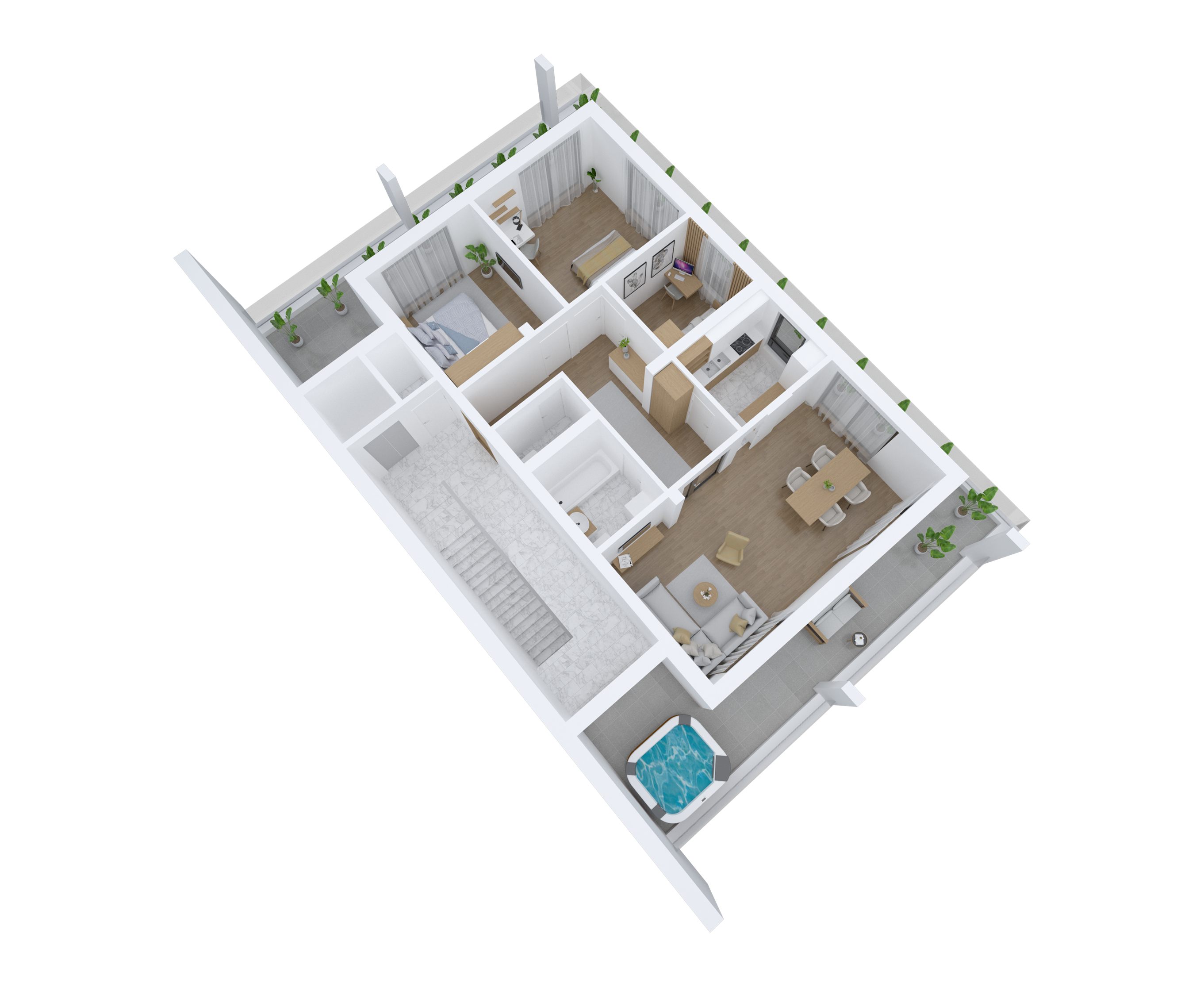 3D prikaz stana