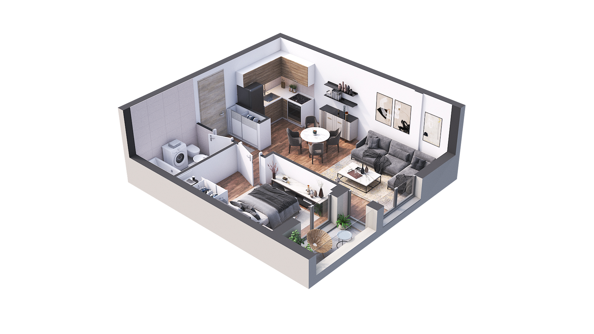 3D prikaz stana