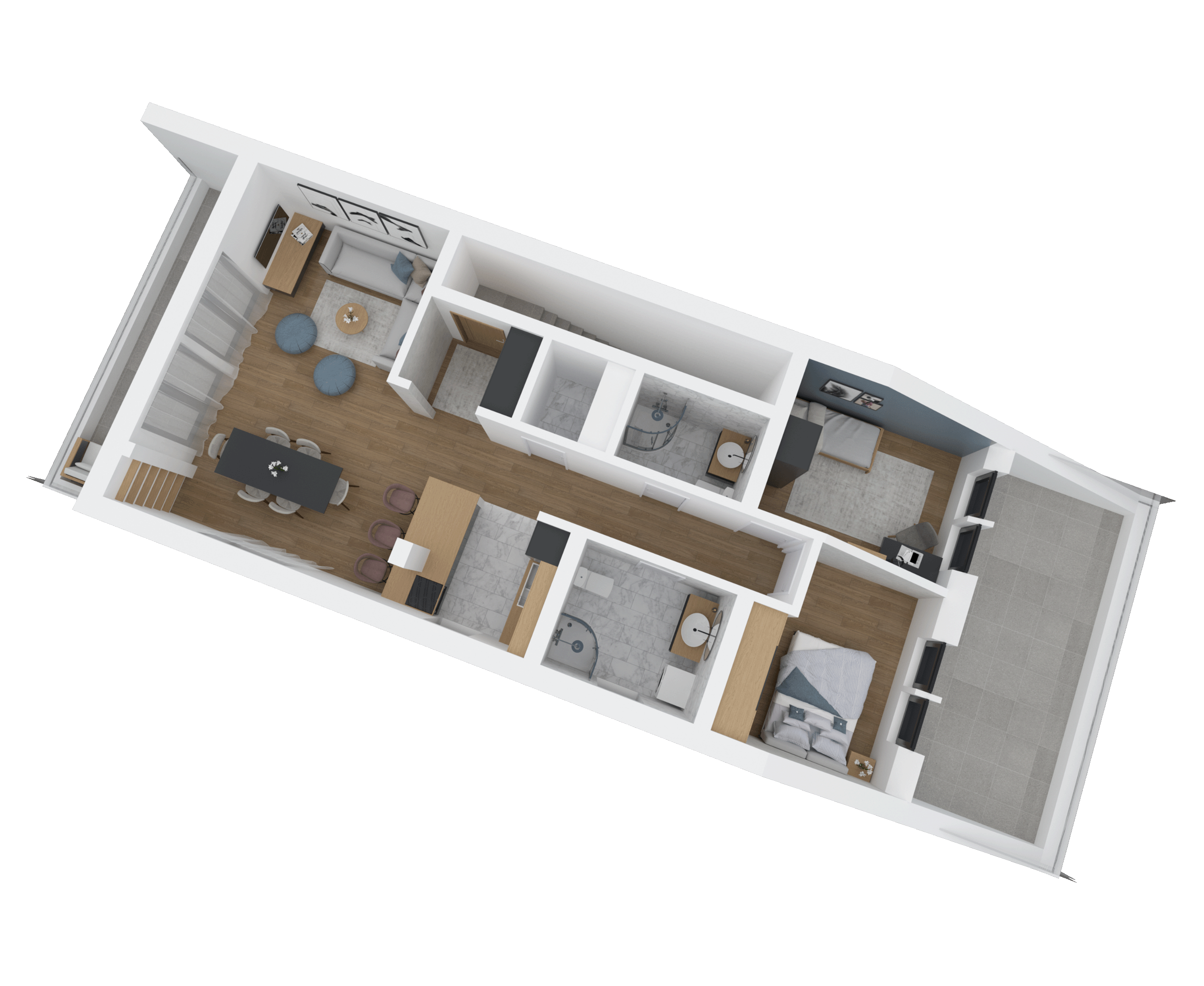 3D prikaz stana