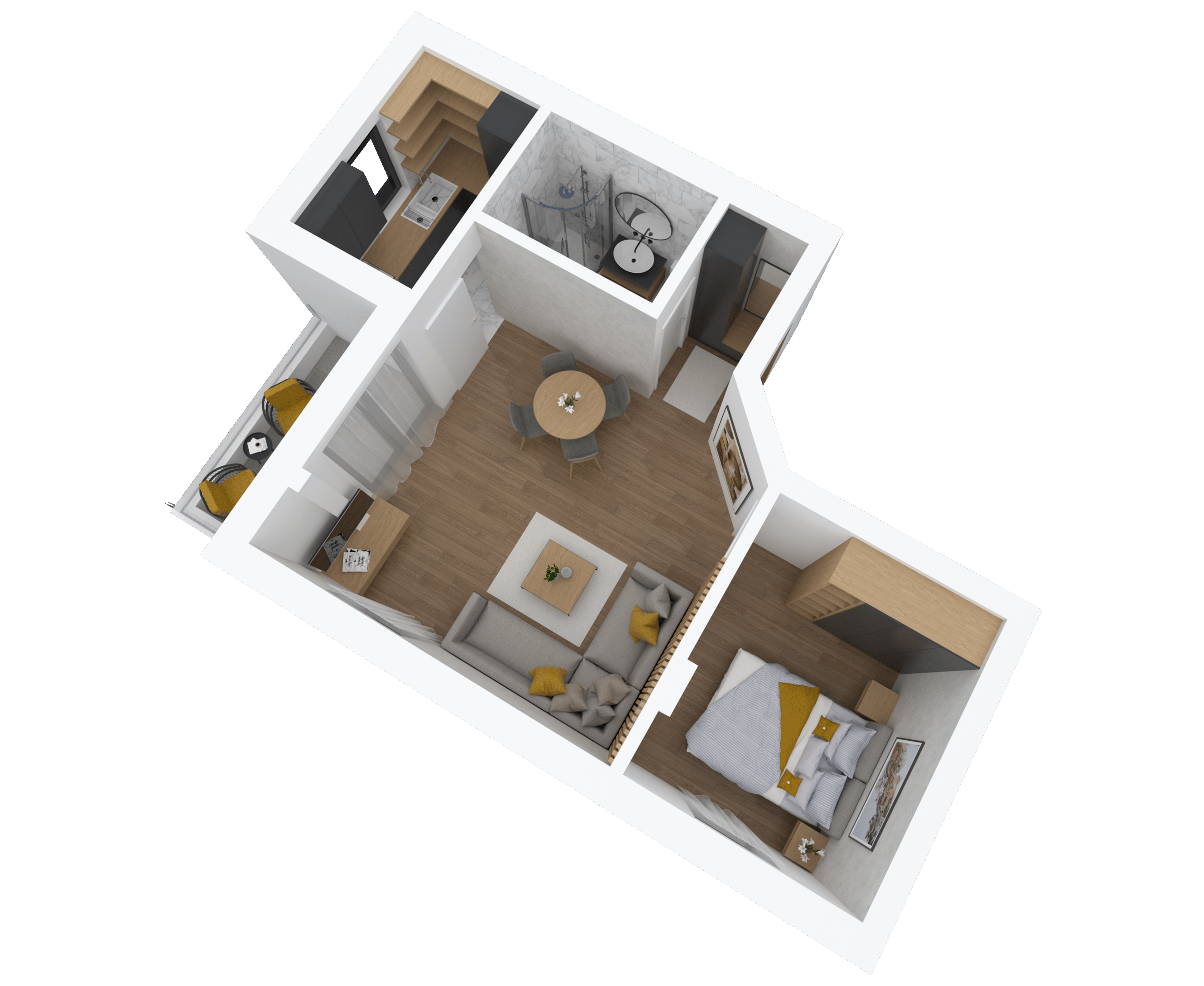 3D prikaz stana