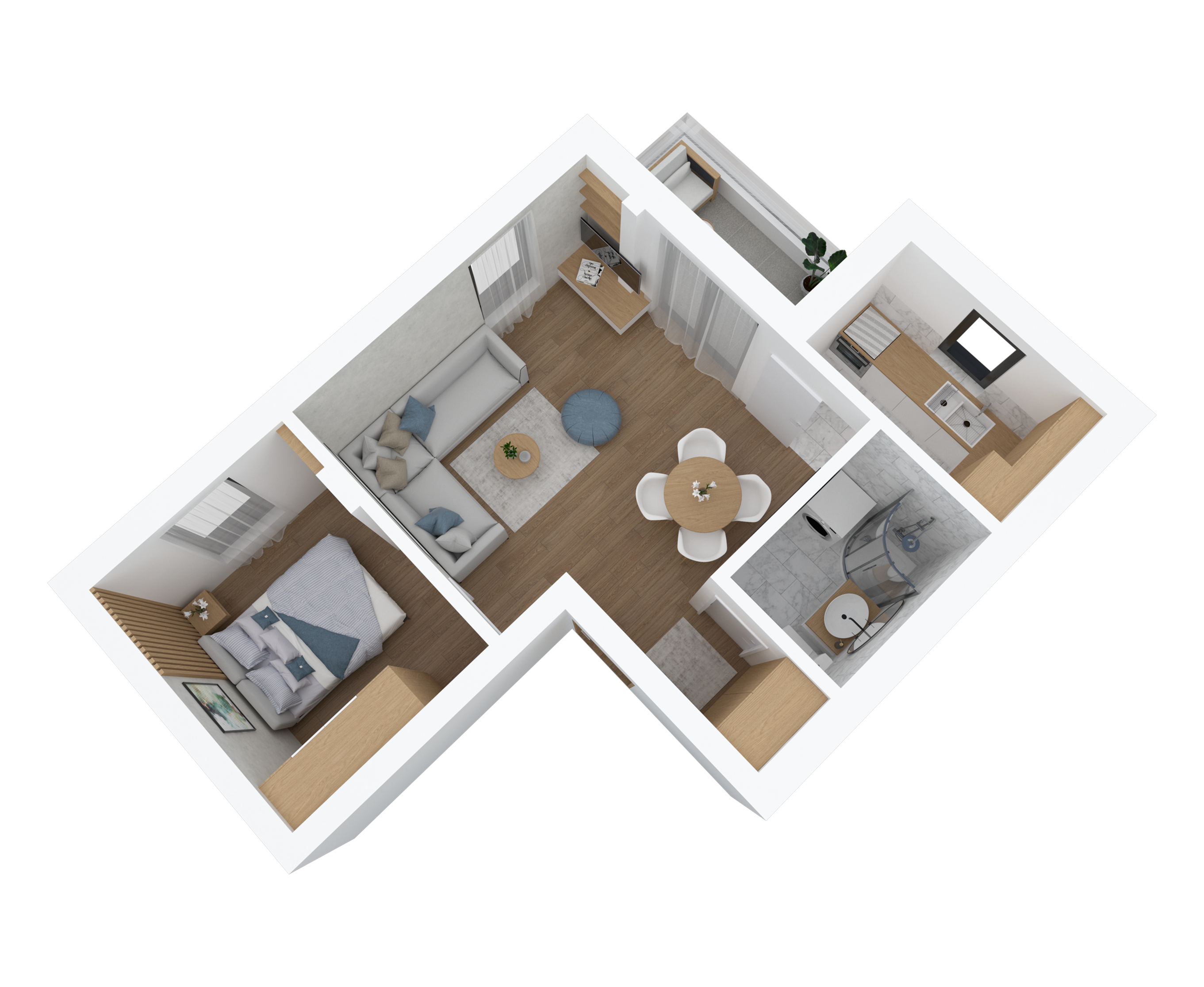 3D prikaz stana