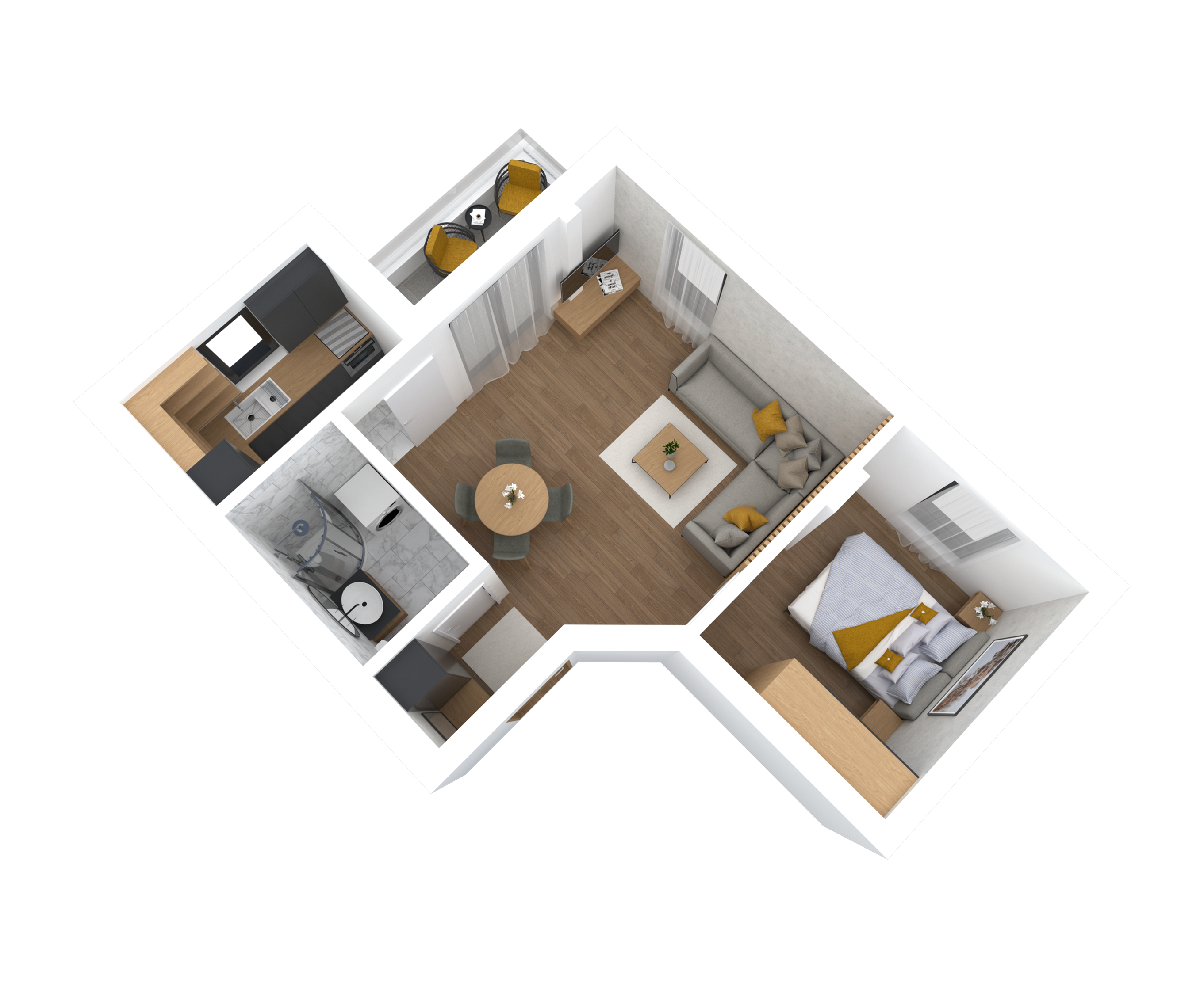 3D prikaz stana