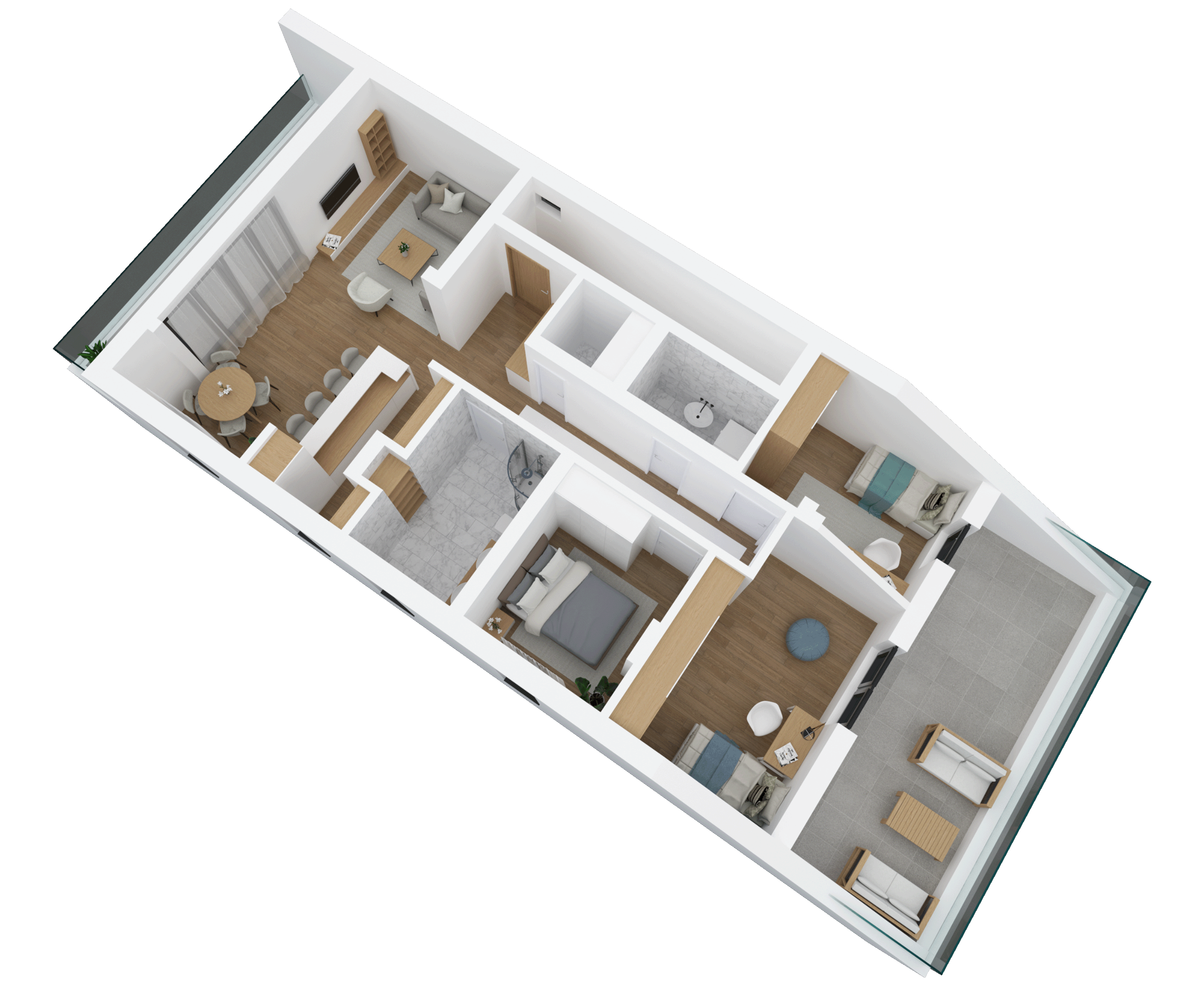 3D prikaz stana