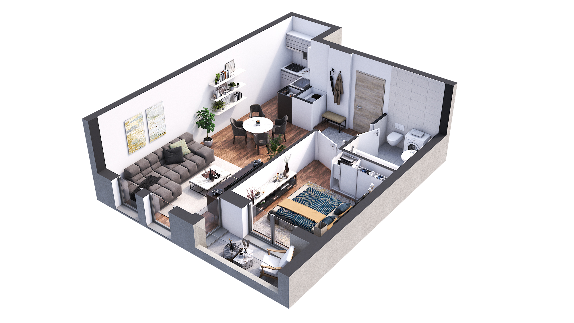 3D prikaz stana