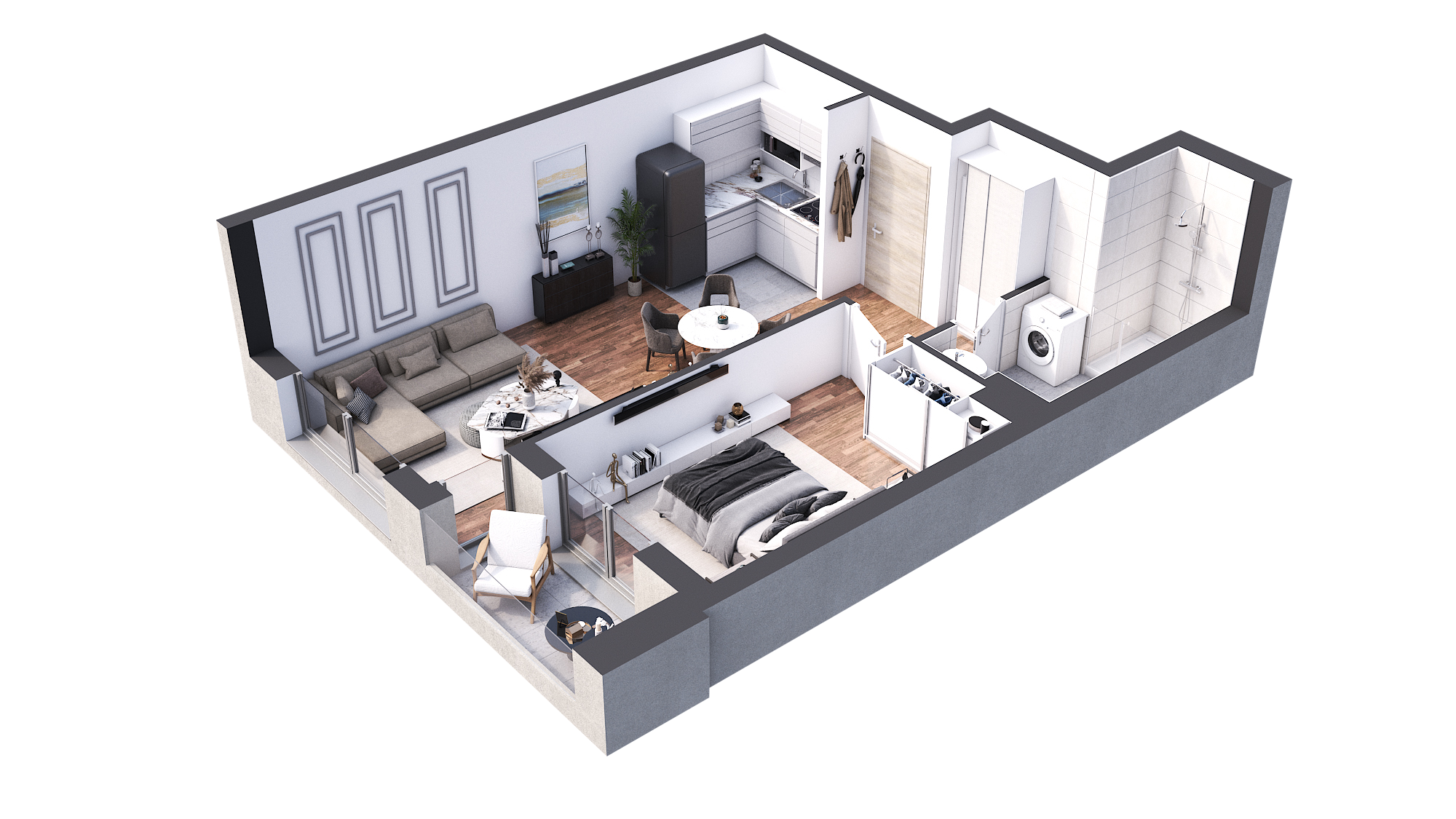3D prikaz stana
