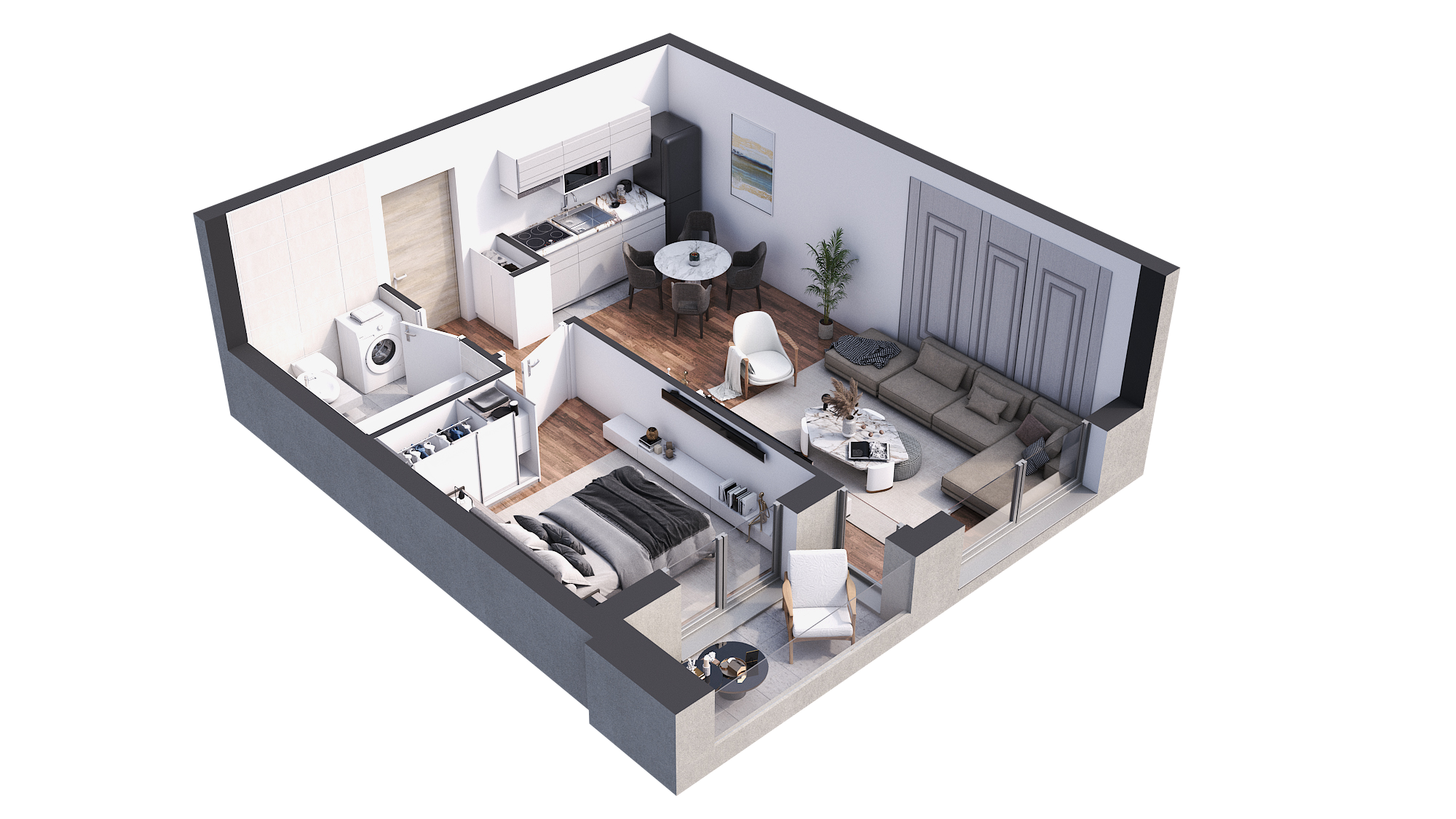 3D prikaz stana