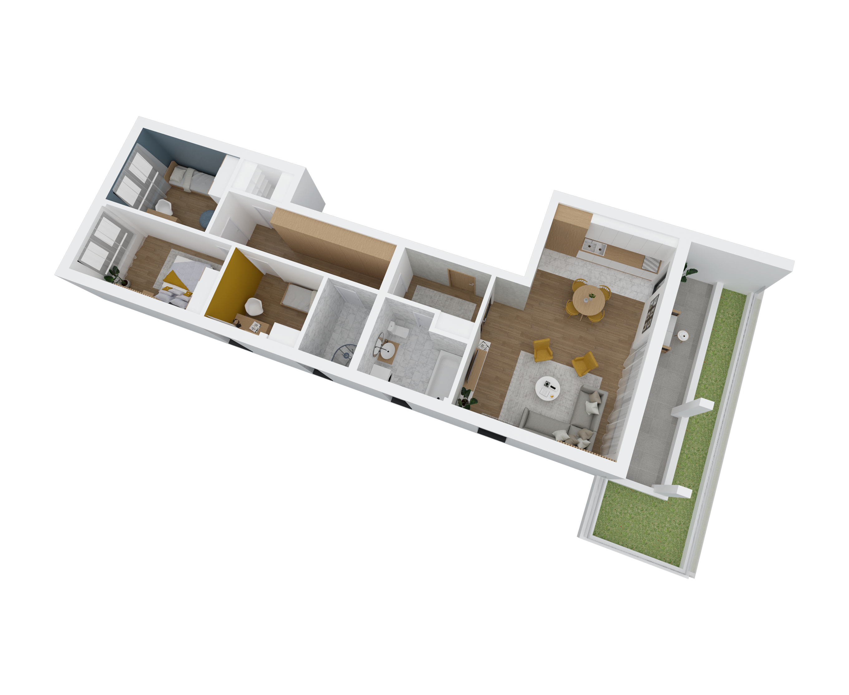 3D prikaz stana