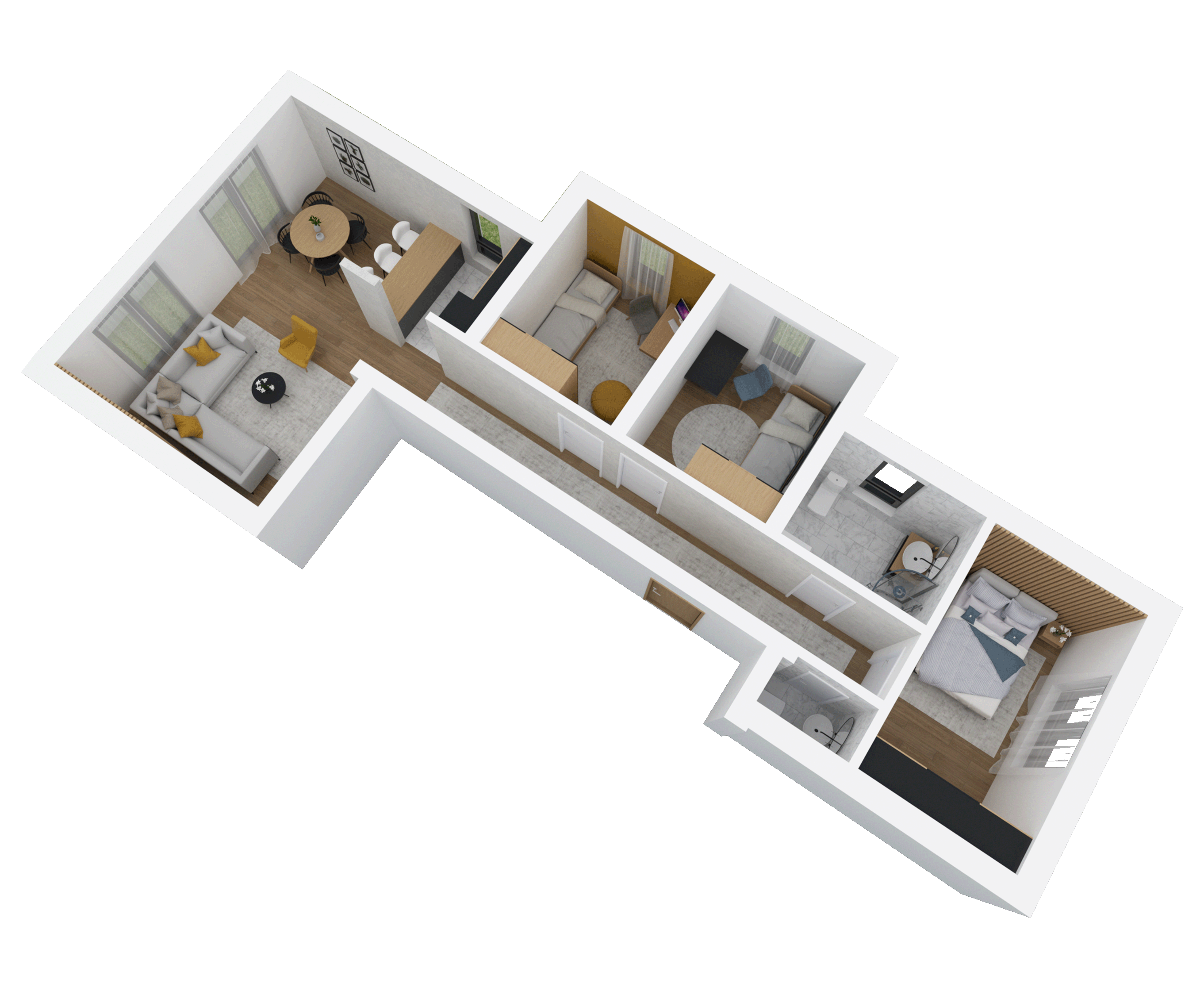 3D prikaz stana