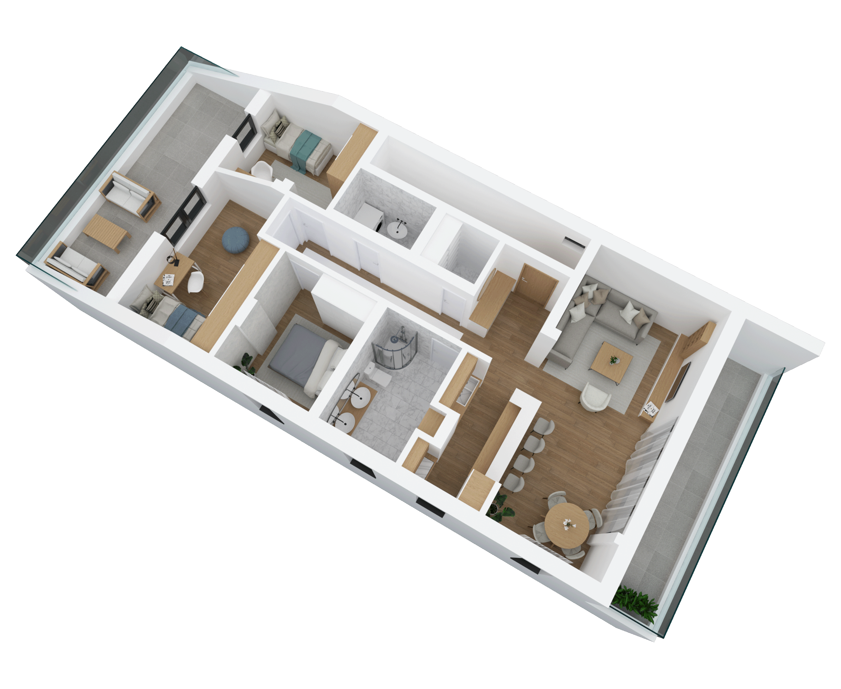 3D prikaz stana