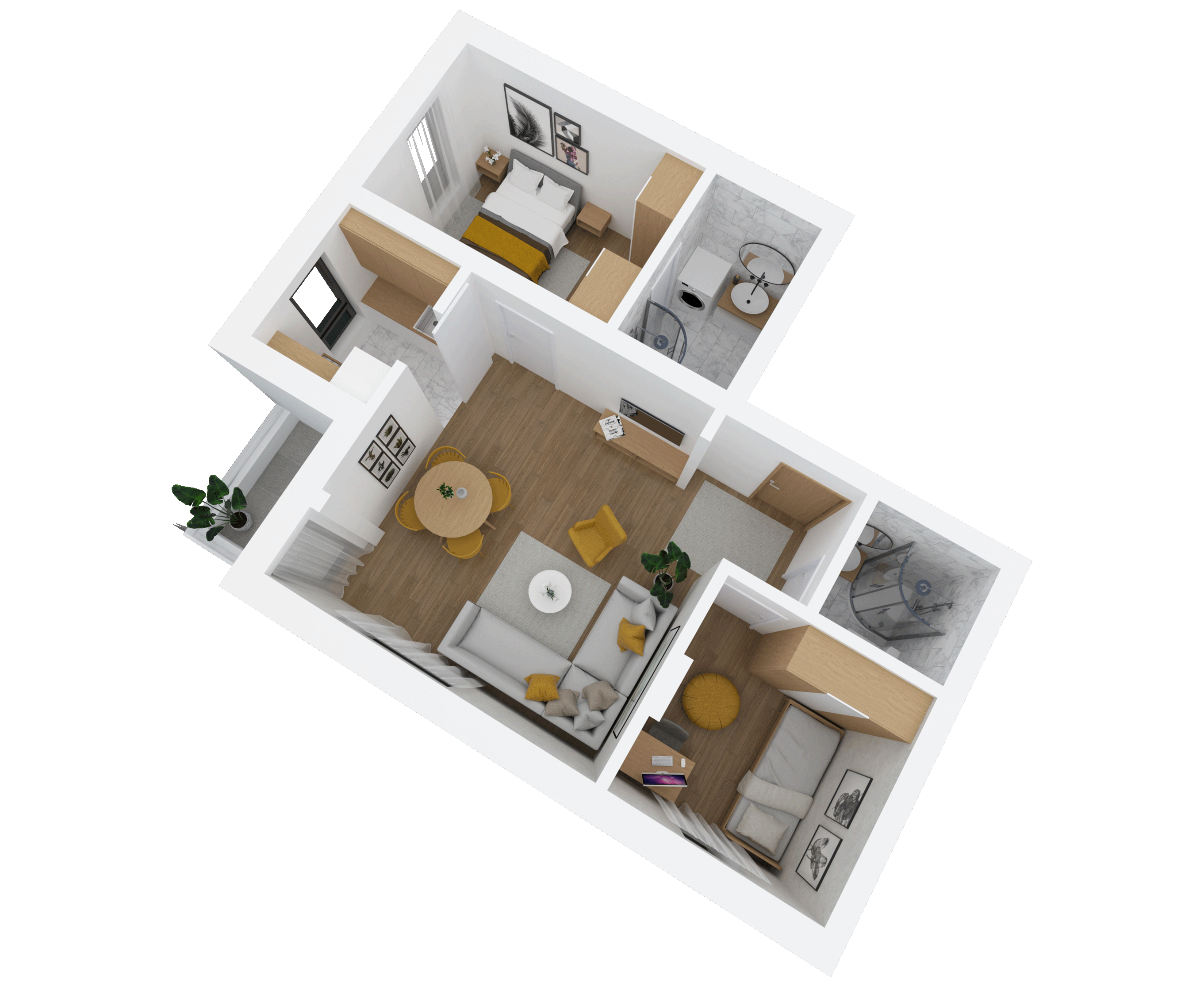 3D prikaz stana